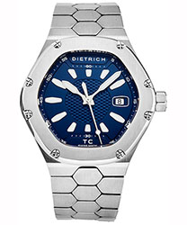 Dietrich Time Companion Men's Watch Model: TC SS BLUE